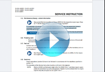 Maintenance task add-on for engine suspension frame assembly