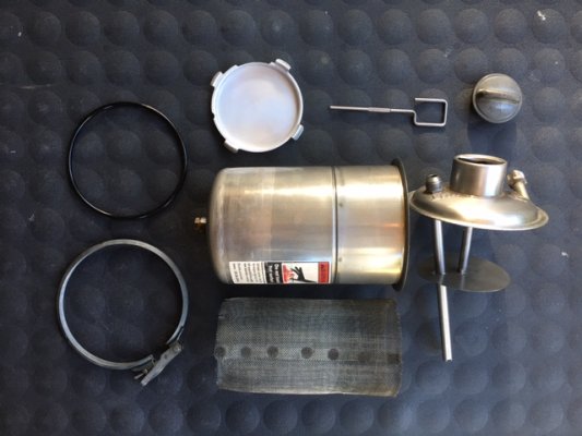 Used Rotax 9xx Oil Tank (UNF)